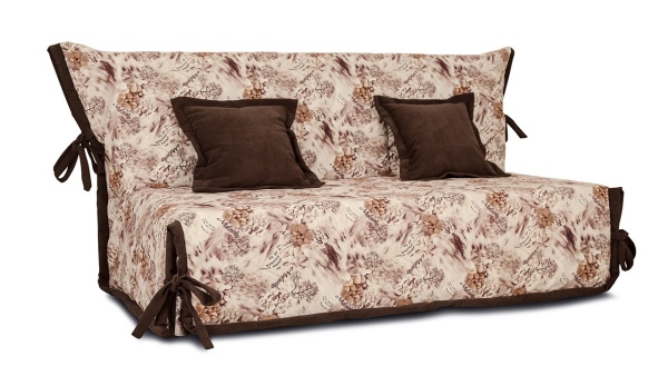 Диван «Вена» (145х200/160х200) (Vintage 08 (велюр), кант Galaxy 04 (велюр) темно-коричневый)