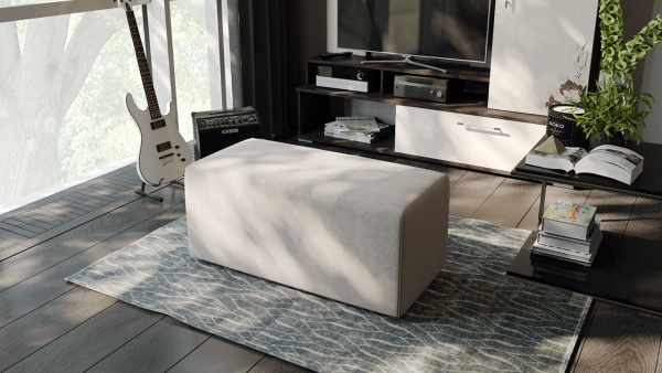 Пуф №7 Велюр Разные Цвета/Ш-900 × Г-400 × В-430 мм