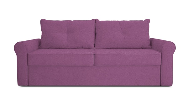 Диван «Синди» (Maserati 18 (велюр) фиолетовый)/Д-2400х Ш-1140х В-860мм