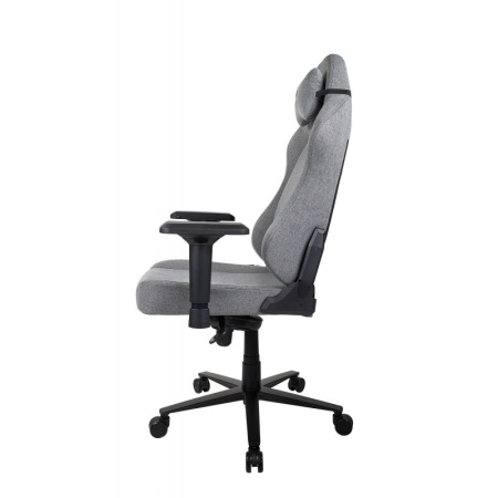 Компьютерное кресло Arozzi Primo Woven Fabric - Grey - Black logo