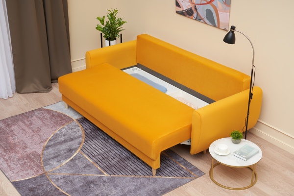Диван пантограф Феба New желтый