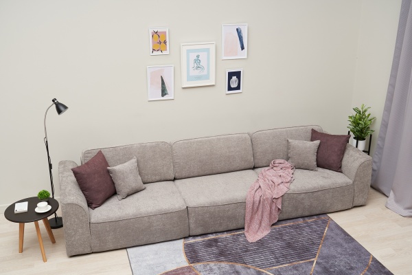 Диван еврокнижка Имир MAX SE темно-бежевый