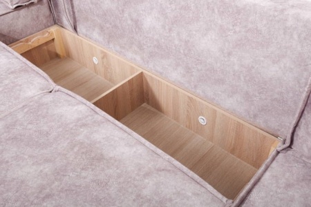 Диван Угловой Хельсинки с Оттоманкой Ш-3800 х Г-2180 х В-1000 мм/Спальное место Ш-1550 х Г-3250 мм