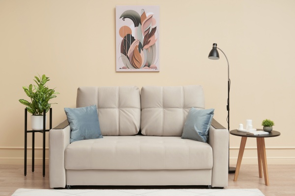 Диван выкатной Рон Compact бежевый