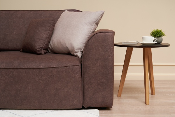 Диван еврокнижка Имир SE коричневый