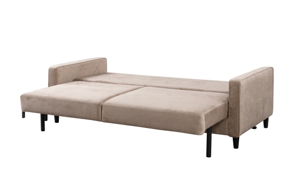 Диван тик-так Арно бежевый / светло-серый