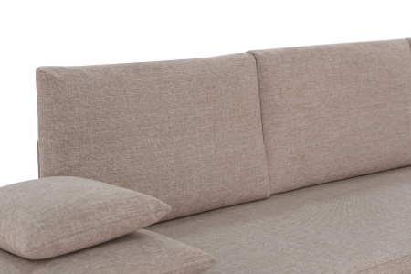 Диван угловой трансформер Премьер светло-бежевый