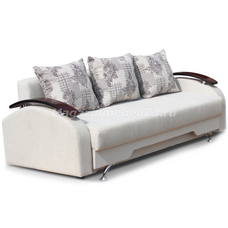 Диван Раскладной Евро-Книжка №2 с Ящиком для Хранения (Ш-800 х Д-2200 мм) /Разные Цвета