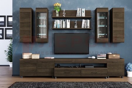 Гостиная-Стенка Камелия №9 (В-2172 х Ш-3240 х Г-452 мм)