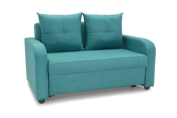 Диван Бруно рогожка зеленая