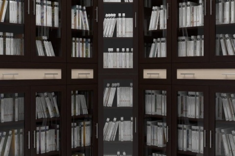 Книжный шкаф Мебелайн-23