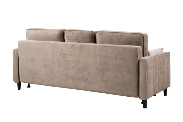 Диван тик-так Арно бежевый / светло-серый