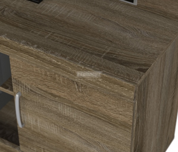 Тумба ТВ Монако СБ-2136 Дуб Сонома Трюфель/Ш-1320 X В-540 X Г-440 мм