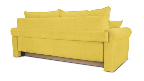 Диван «Синди» (Neo 08 (рогожка) желтый)/Д-2400х Ш-1140х В-860мм