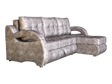 Диван угловой Камертон (1,3х0,65/3 подушки)