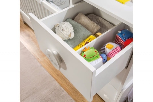 Кроватка-трансформер "Baby Cotton" с ящиком