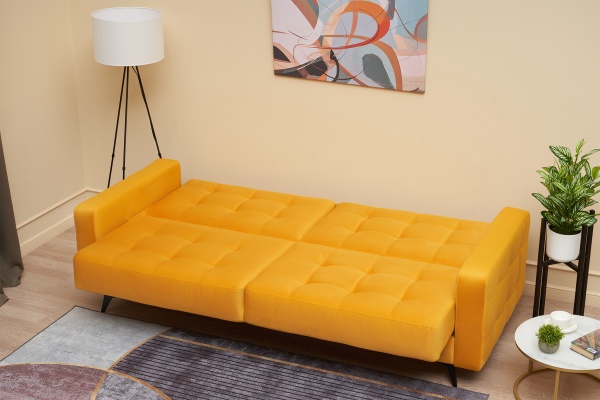 Диван книжка Рон City SE желтый