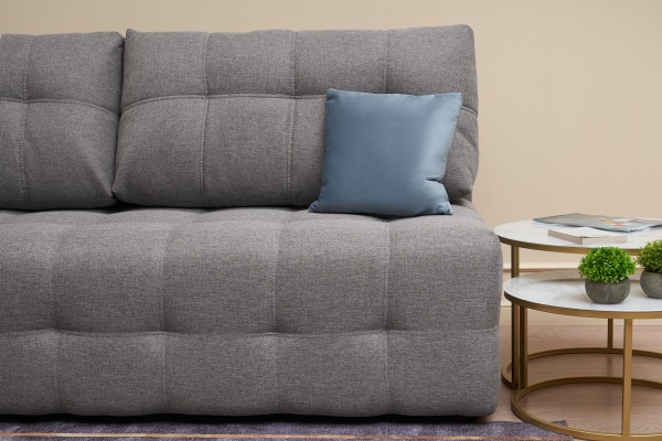 Диван еврокнижка Рон 2.0 mini серый