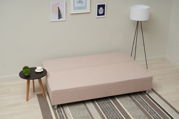 Диван еврокнижка Этно лайт бежевый