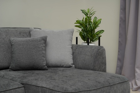 Диван угловой еврокнижка Имир MODOOL серый