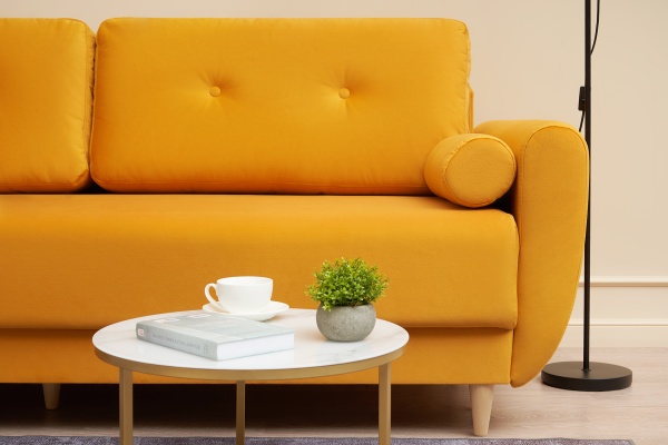 Диван пантограф Феба New желтый