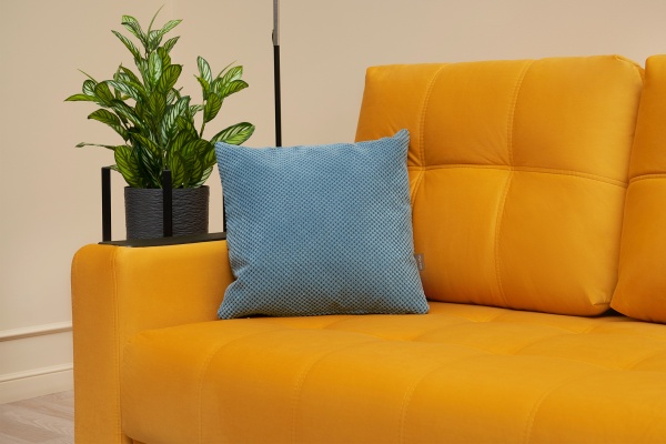 Диван выкатной Рон Compact желтый