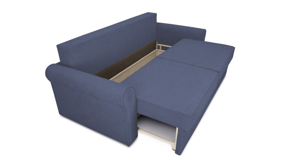 Диван «Синди» (Neo 14 (рогожка) сиреневый)/Д-2400х Ш-1140х В-860мм