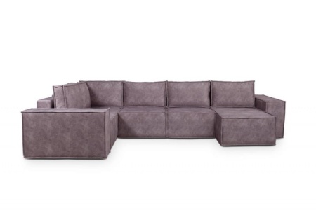 Диван Угловой Хельсинки с Оттоманкой Ш-3800 х Г-2180 х В-1000 мм/Спальное место Ш-1550 х Г-3250 мм