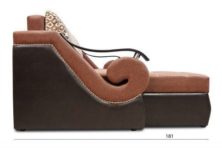 Диван Угловой Султан (Ш-2750 х Г-1650 х В-950 мм)/Разные Цвета