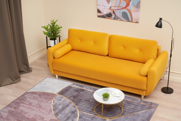 Диван пантограф Феба New желтый