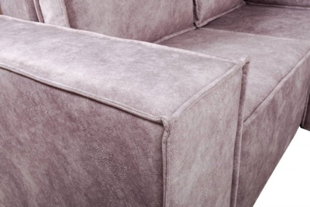 Диван Угловой Хельсинки с Оттоманкой Ш-3800 х Г-2180 х В-1000 мм/Спальное место Ш-1550 х Г-3250 мм