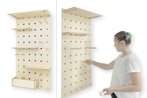 Панель настенная "Необычная мебель 1" перфорированная (1200х600)