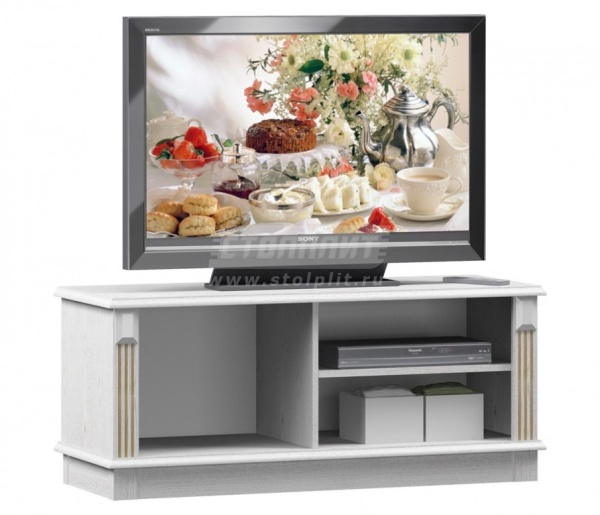 Тумба ТВ Версаль СБ-2049 Белый Ясень/Ш-1200 X В-530 X Г-440 мм