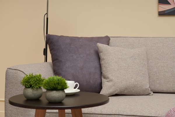 Диван еврокнижка Имир SE рогожка бежевая