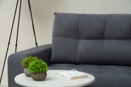 Диван угловой еврокнижка Калипсо euro SE серый