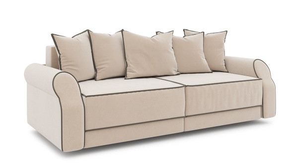 Диван «Люксор» Разные Цвета/Д-2430 х Ш-1080 х В-830 мм