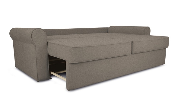 Диван «Синди» (Neo 04 (рогожка) светло-коричневый)/Д-2400х Ш-1140х В-860мм