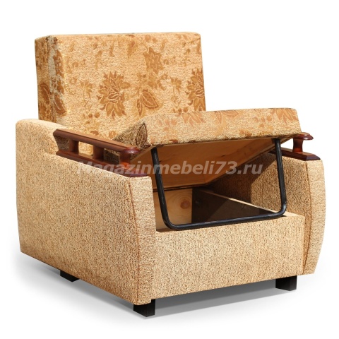 Кресло-Кровать Раскладное с Ящиком для Белья/Разные Цвета и Размеры