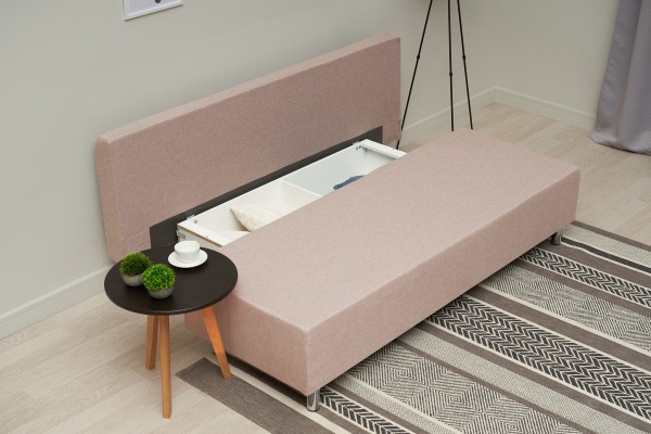 Диван еврокнижка Этно лайт бежевый