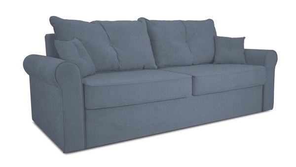 Диван «Синди» (Neo 07 (рогожка) светло-серый)/Д-2400х Ш-1140х В-860мм