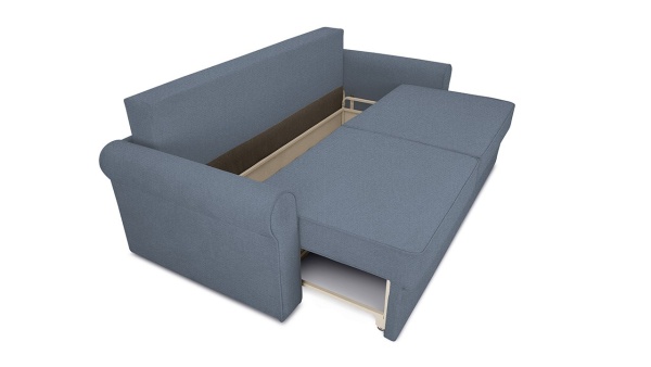 Диван «Синди» (Neo 07 (рогожка) светло-серый)/Д-2400х Ш-1140х В-860мм