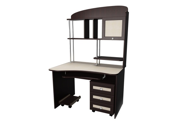 Компьютерный стол "Мебелайн-16" (тумба справа)