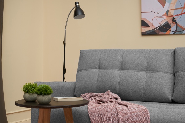 Диван еврокнижка Рон Loft серый