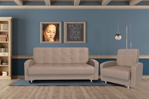 Комплект мягкой мебели "Лидер" бнп + кресло