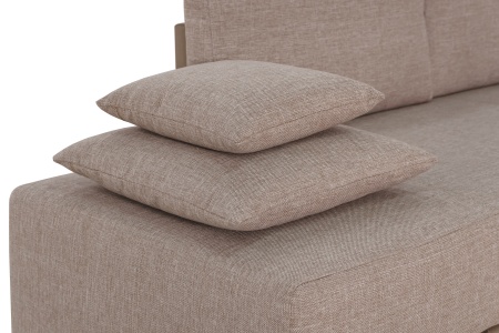 Диван угловой трансформер Премьер светло-бежевый