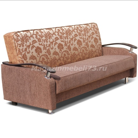 Диван-Книжка №3 Раскладной с Ящиком для Белья (Ш-800 х Д-2200 мм)/Разные Цвета