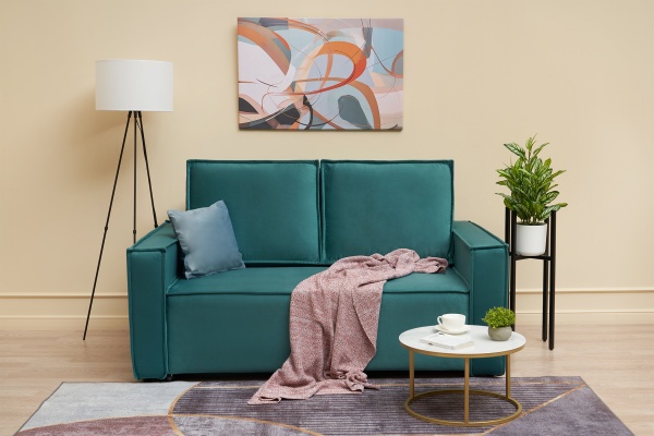 Диван выкатной Церра 2 зеленый