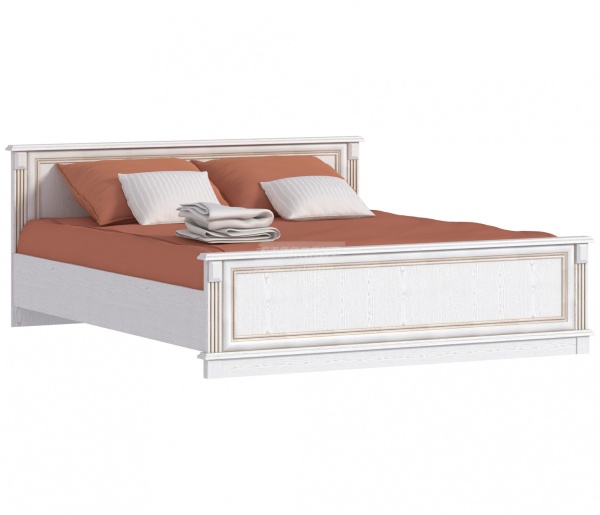Версаль СБ-3055 Кровать (1800)/Белый Ясень