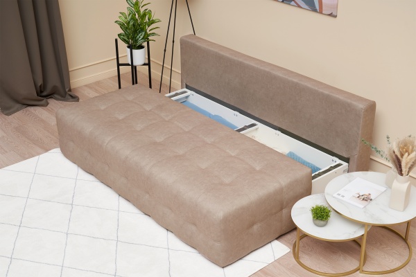 Диван еврокнижка Рон 2.0 mini темно-бежевый